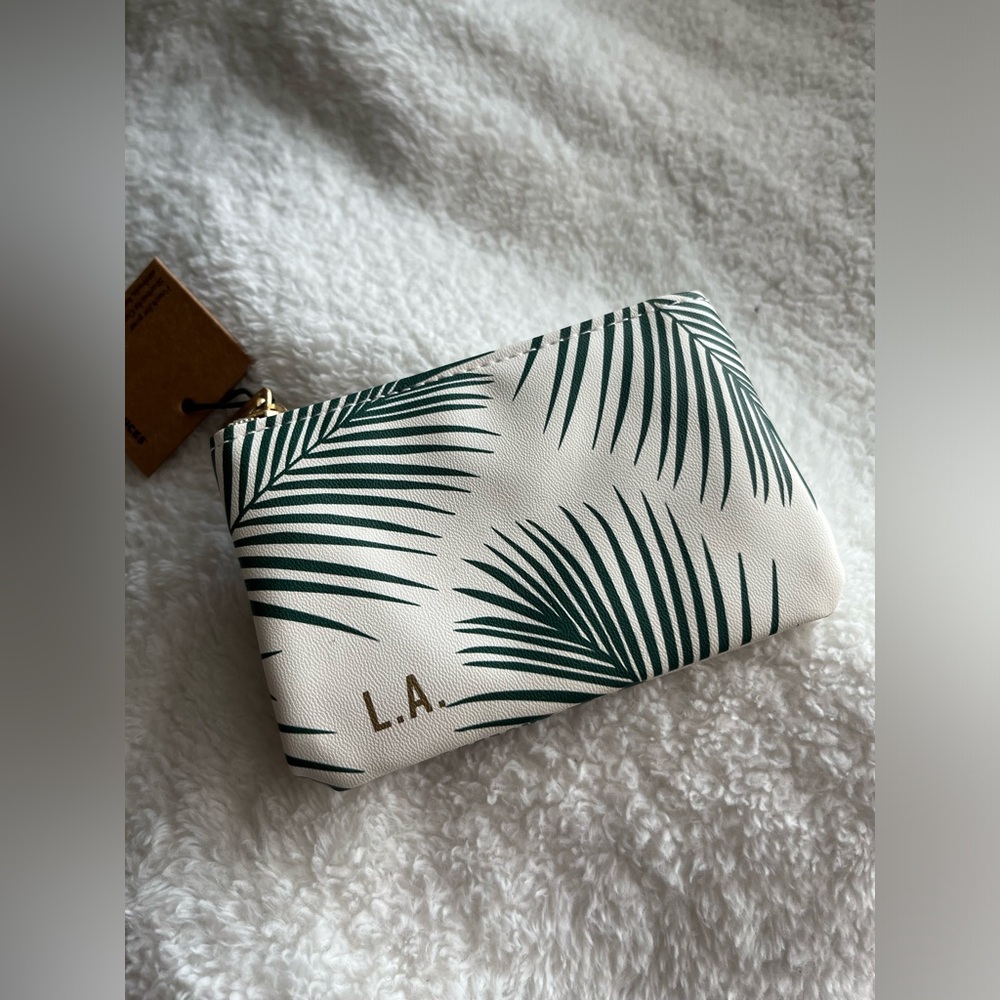 Starbucks LA palm tree card/key pouch